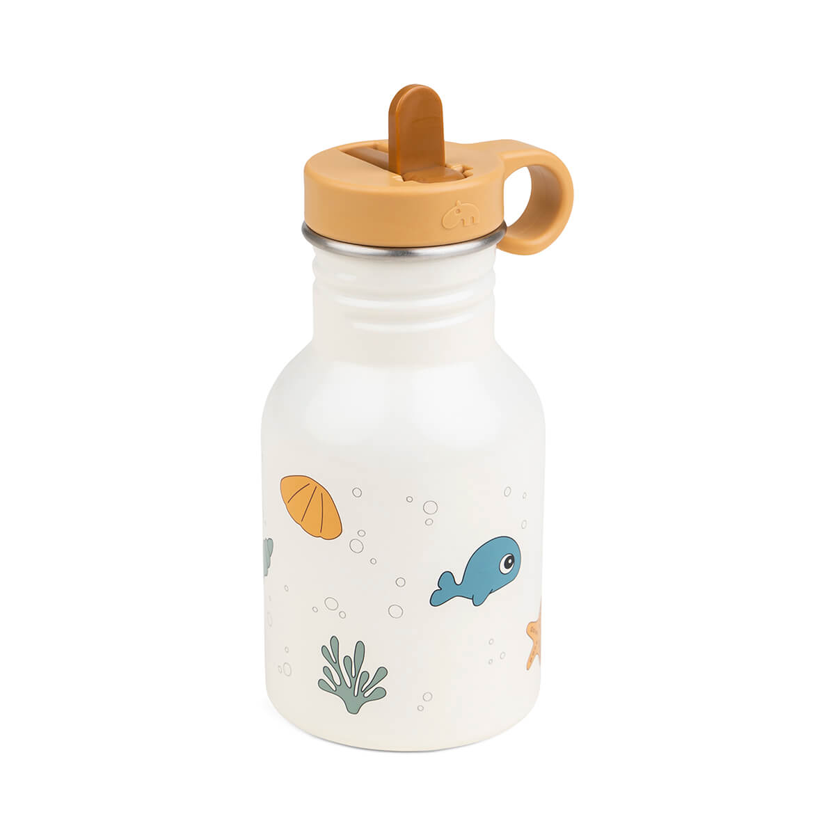 Edelstahl Flasche Sea friends Beige350 ml