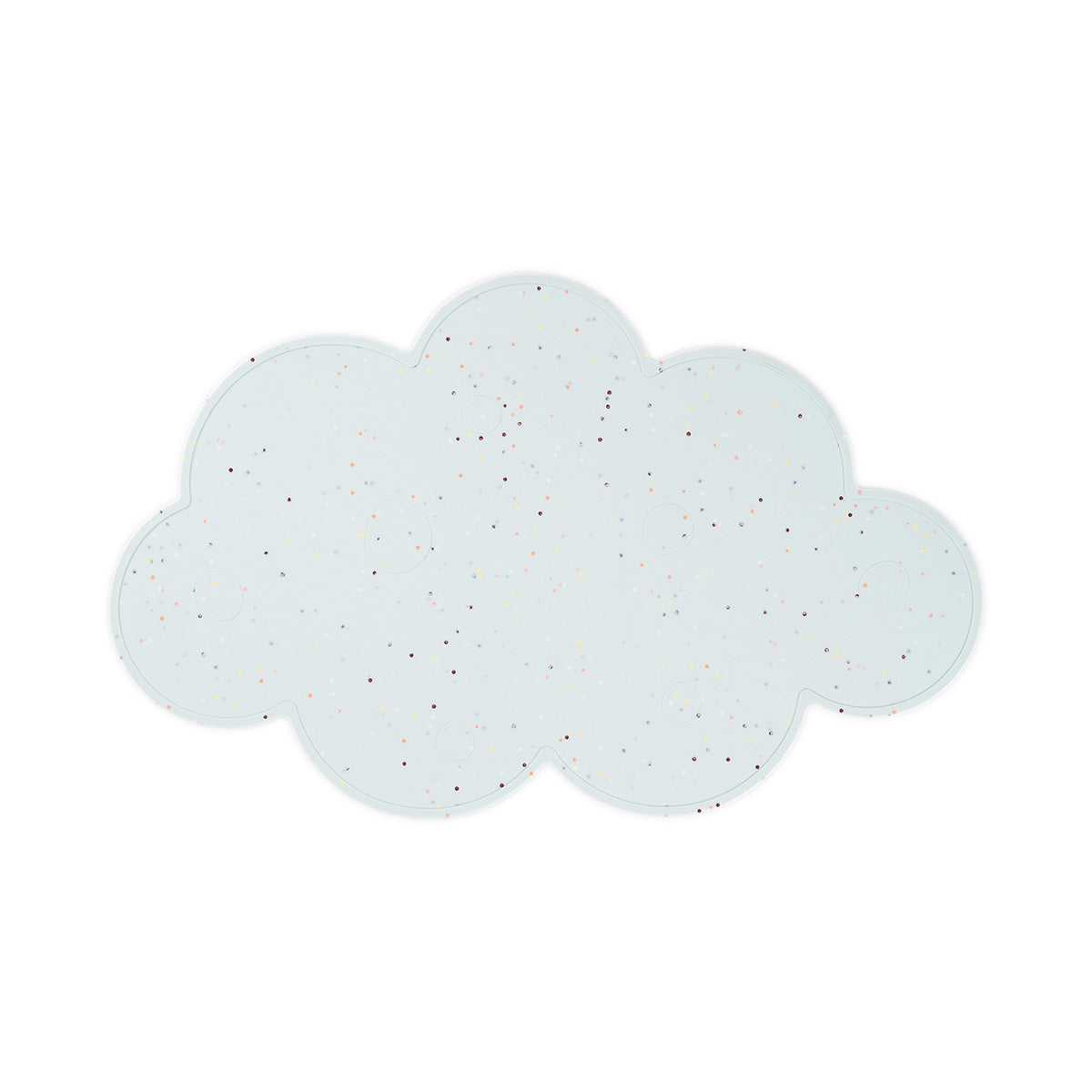 Silikon-Tischset Confetti Blau