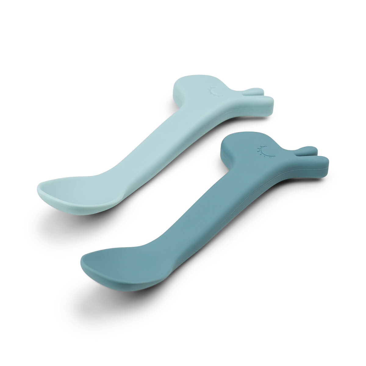 Silikon Löffel 2-er Pack Lalee Blau