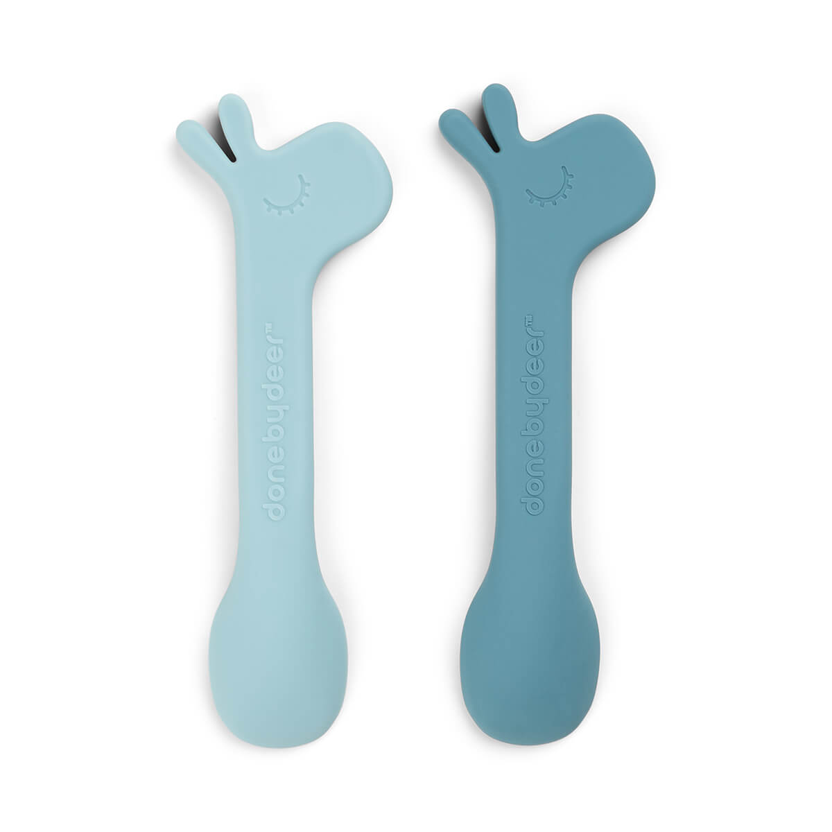 Silikon Löffel 2-er Pack Lalee Blau