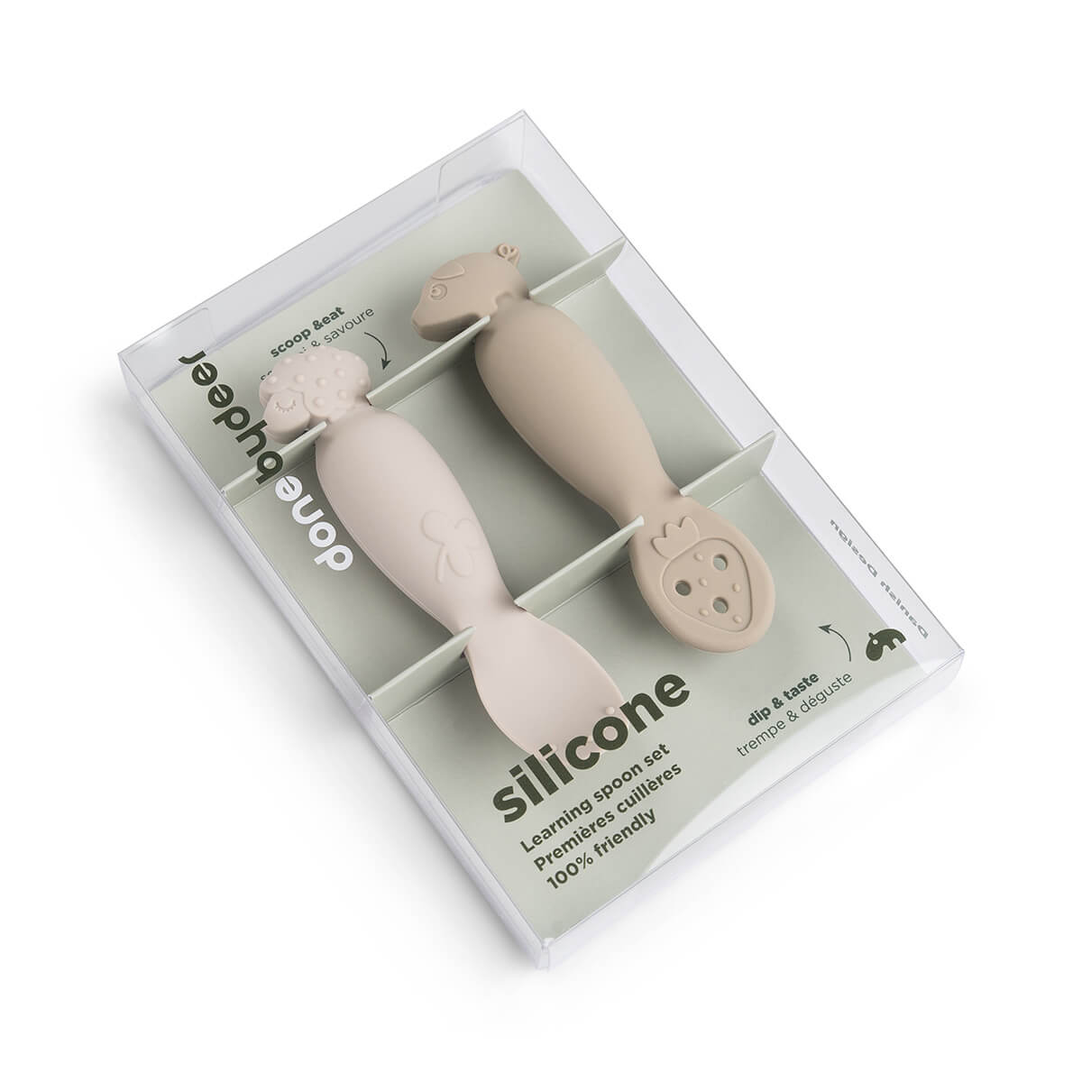 Babylöffel-Set Tiny farm Sand