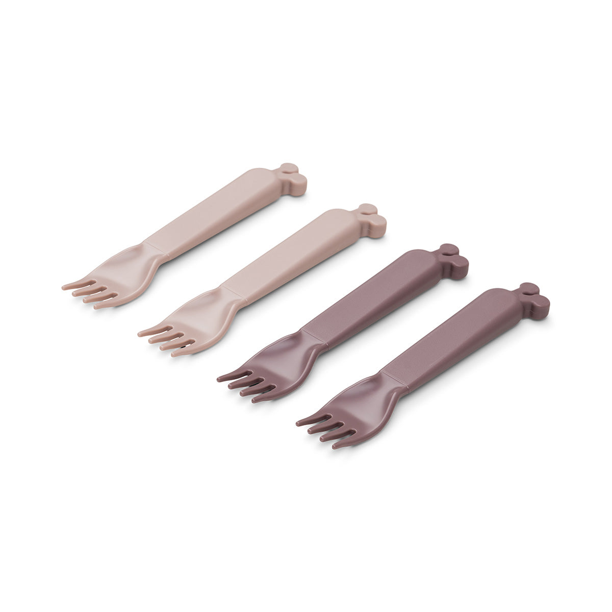 Kiddish Gabel 4-er Pack Raffi Rosa