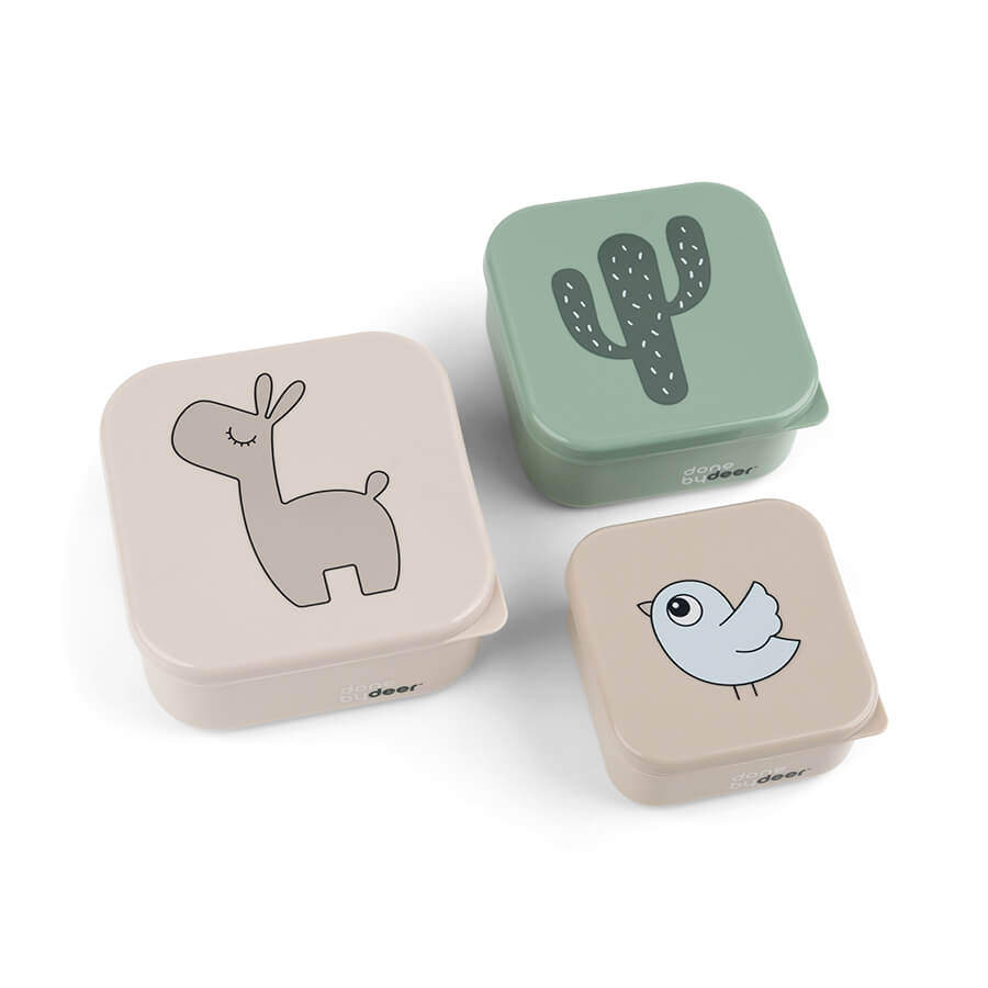 Snackbox-Set 3-er Pack Lalee Sand Mix