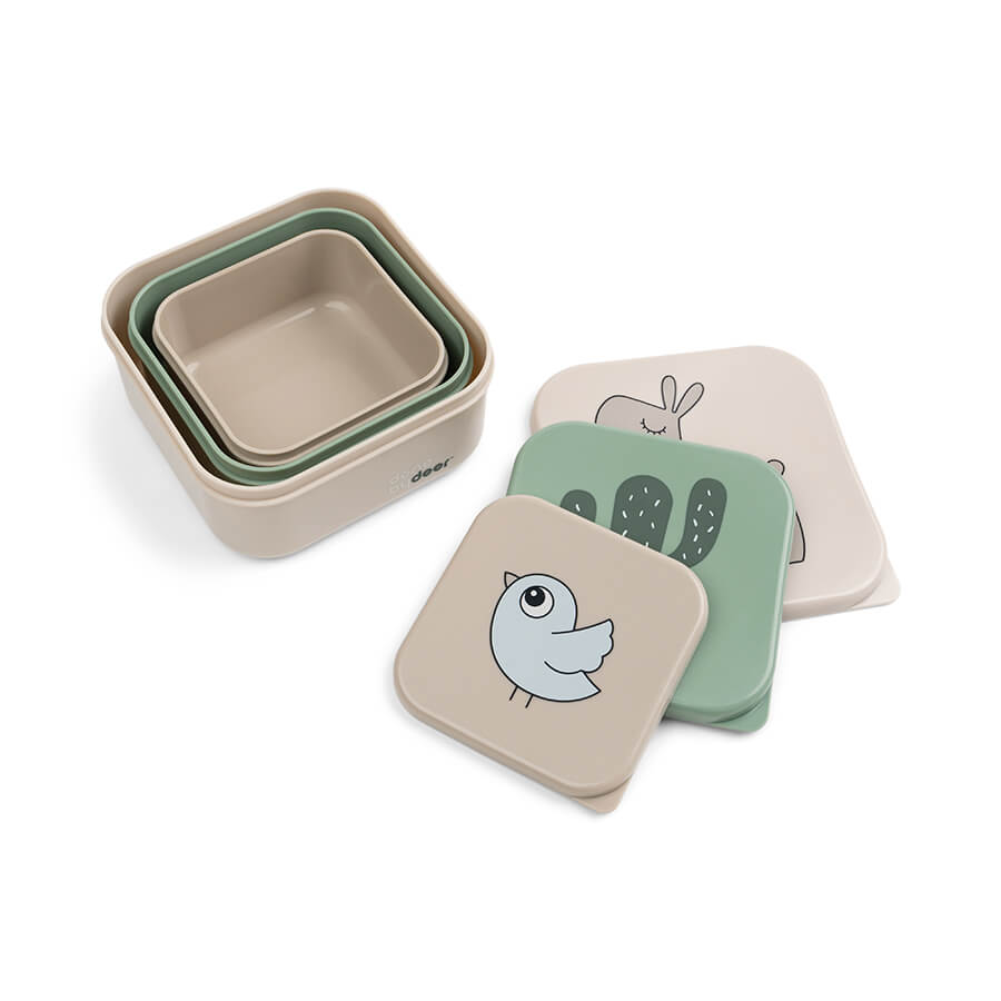 Snackbox-Set 3-er Pack Lalee Sand Mix