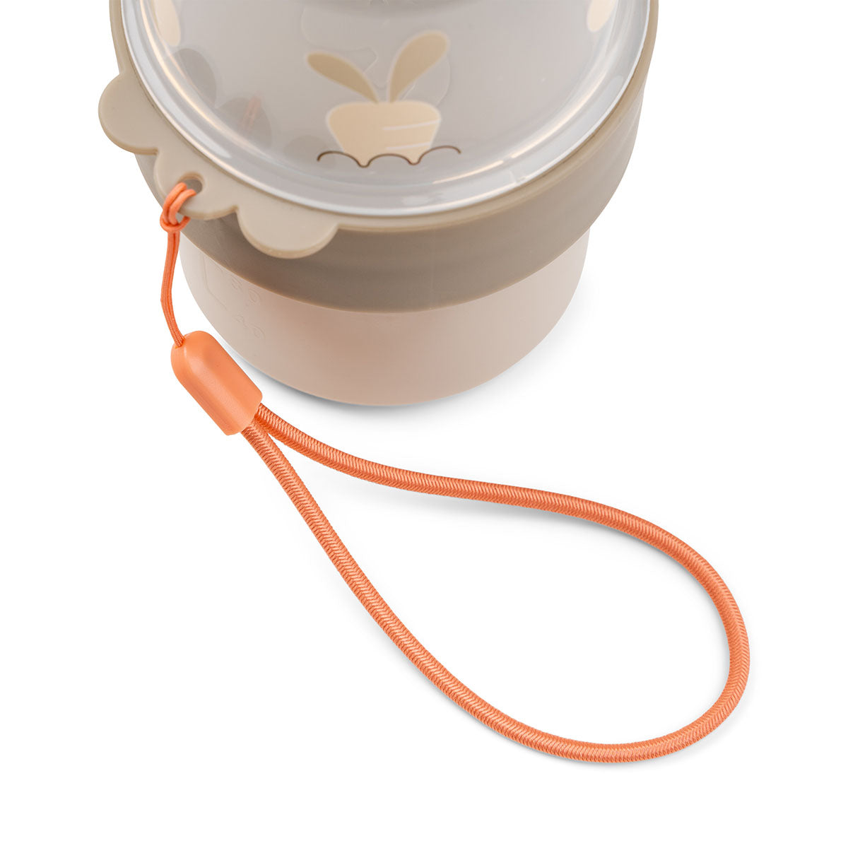 To go 2-way Snack-Behälter S Birdee Sand