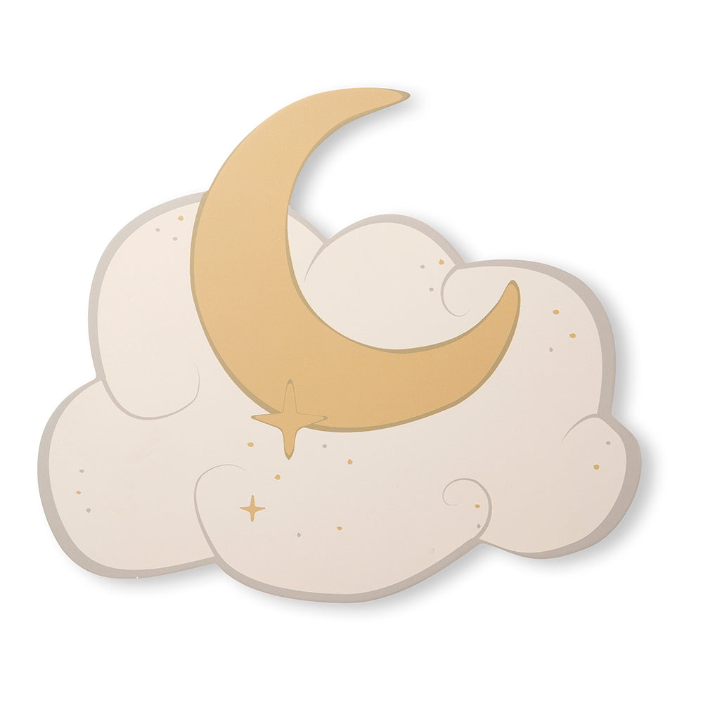 Wandlame Mond und Wolke