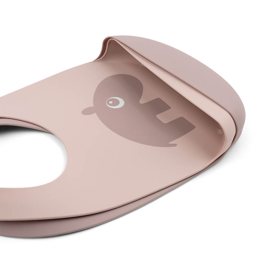 Silikon Lätzchen 2-er Pack Ozzo Rosa