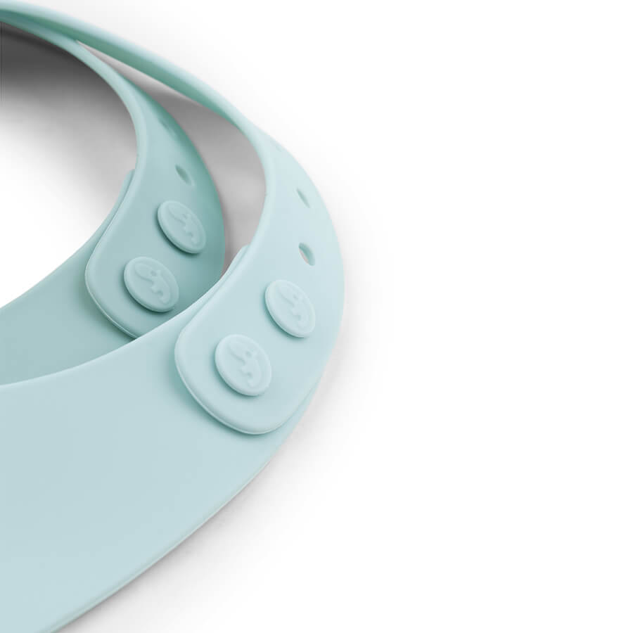 Silikon Lätzchen 2-er Pack Elphee Blau