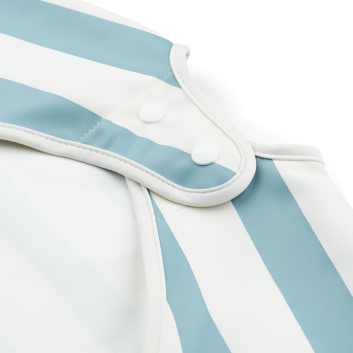 Ärmeltaschen-Lätzchen Stripes Blau