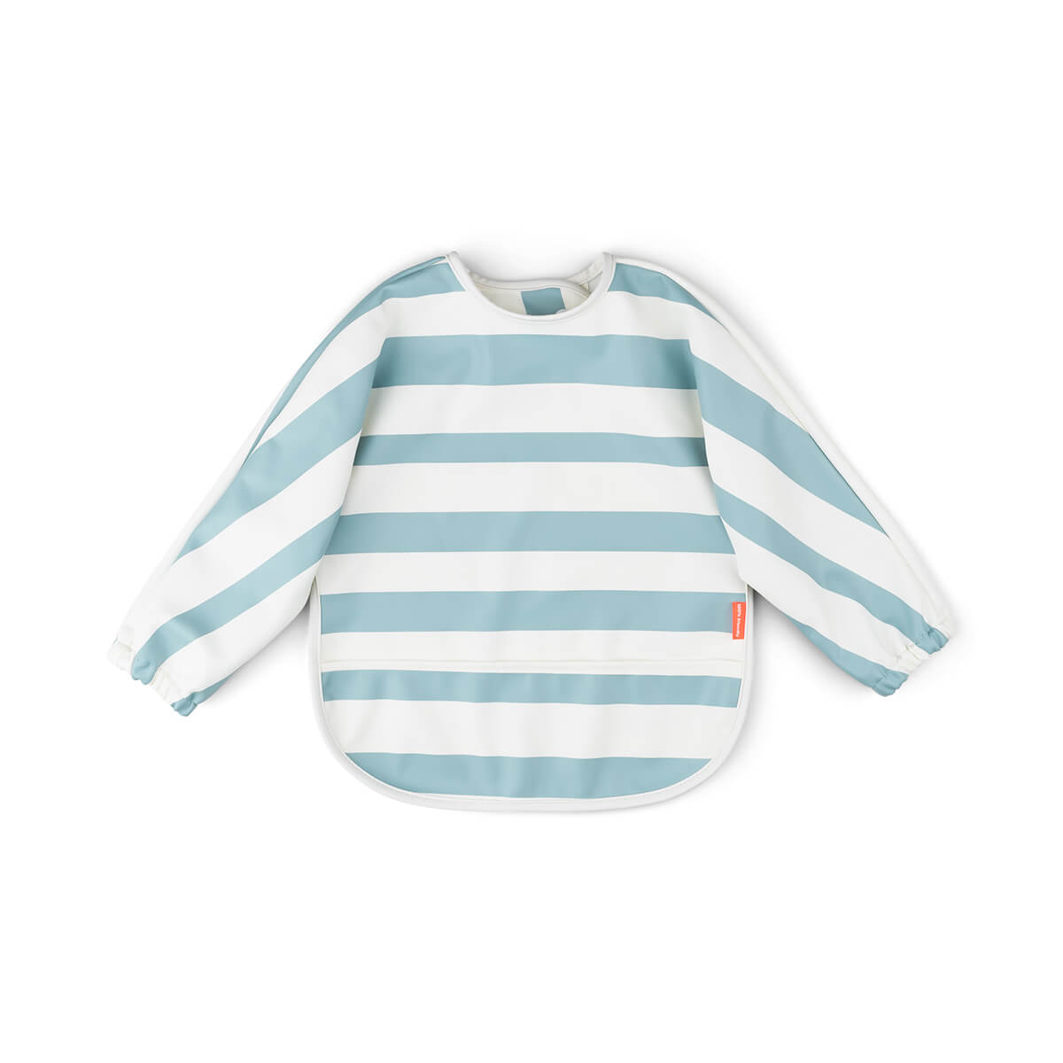 Ärmeltaschen-Lätzchen Stripes Blau