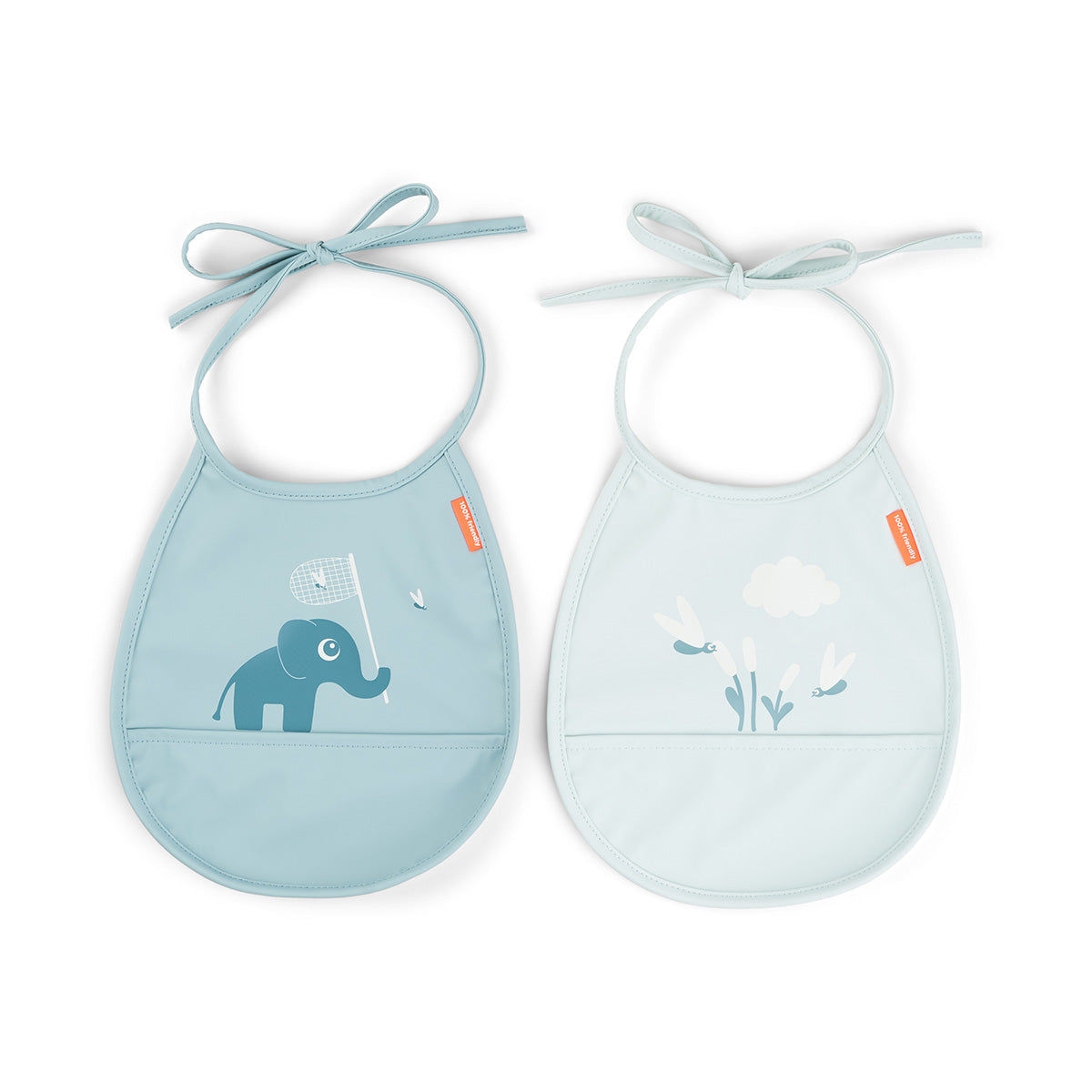 Mini Taschenlätzchen 2-er Pack Elphee Blau