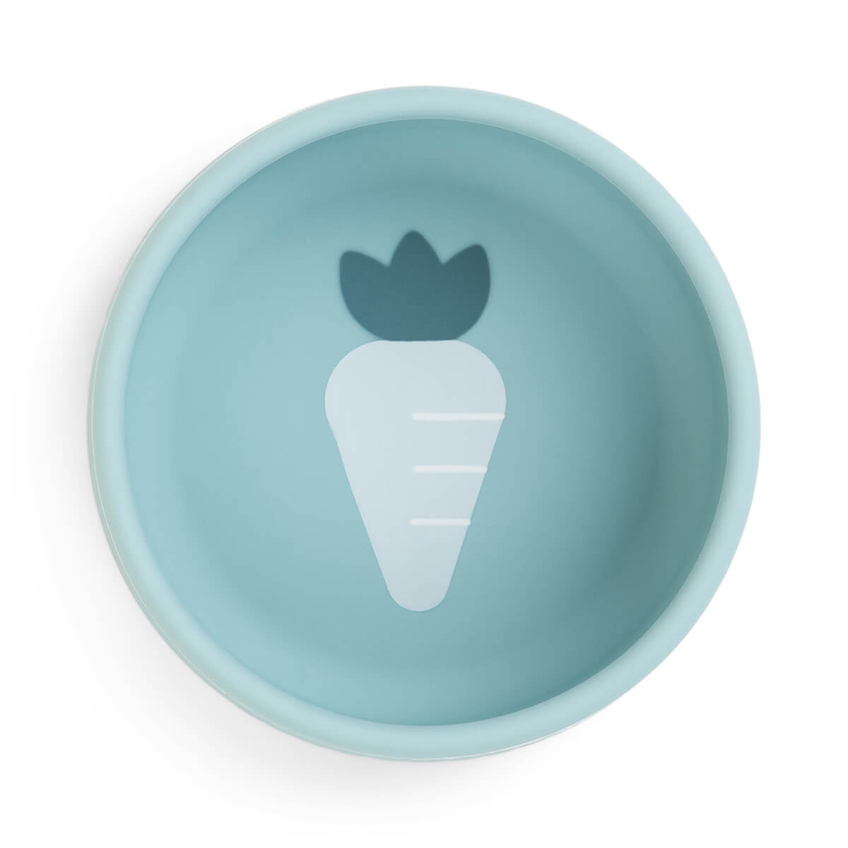 Silikon First meal Geschirr-Set Blau