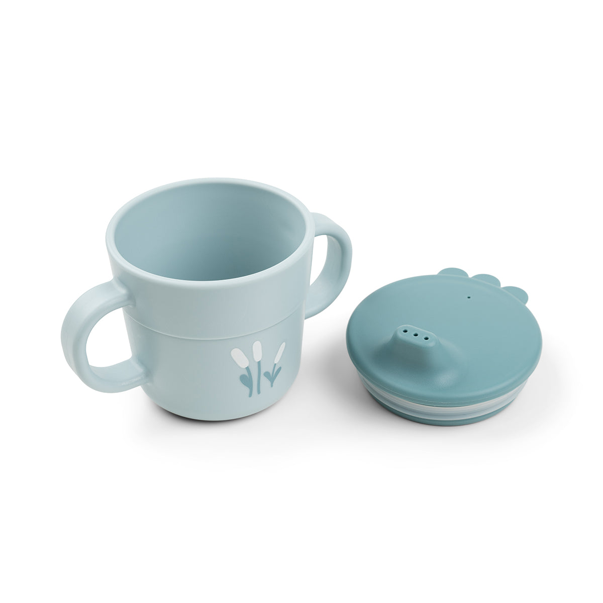 Foodie first meal Geschirr-Set mit Saugf Elphee Blau