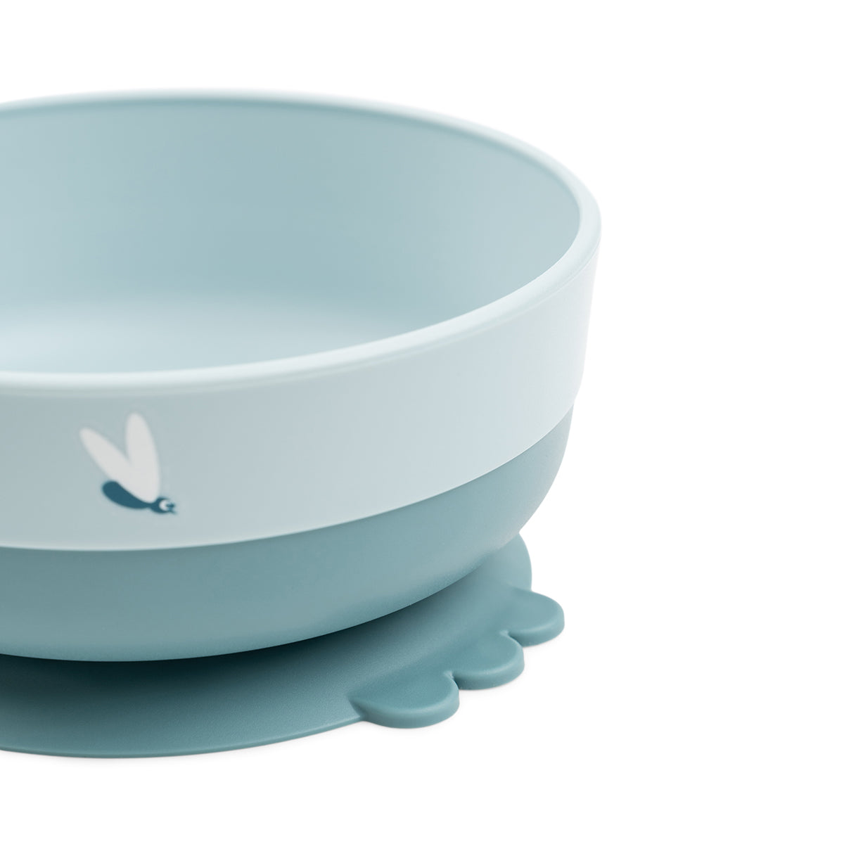 Foodie first meal Geschirr-Set mit Saugf Elphee Blau