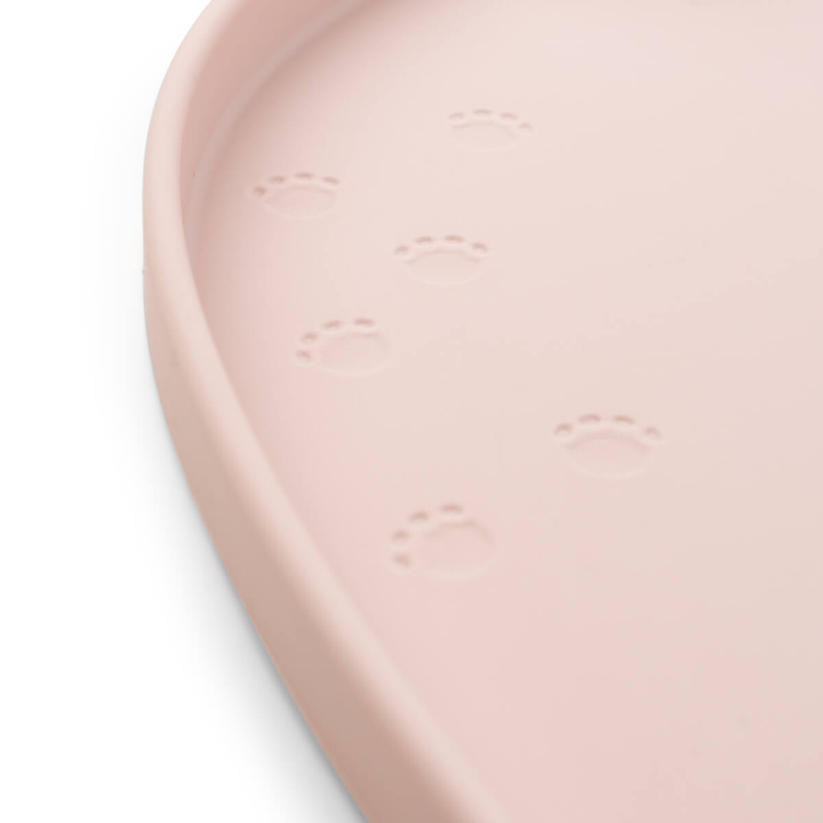 Silikon-Tischset mit hohem Rand Elphee Rosa