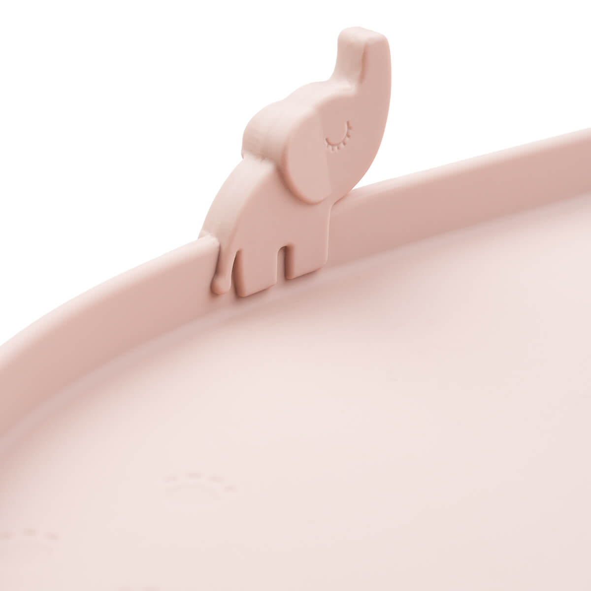 Silikon-Tischset mit hohem Rand Elphee Rosa