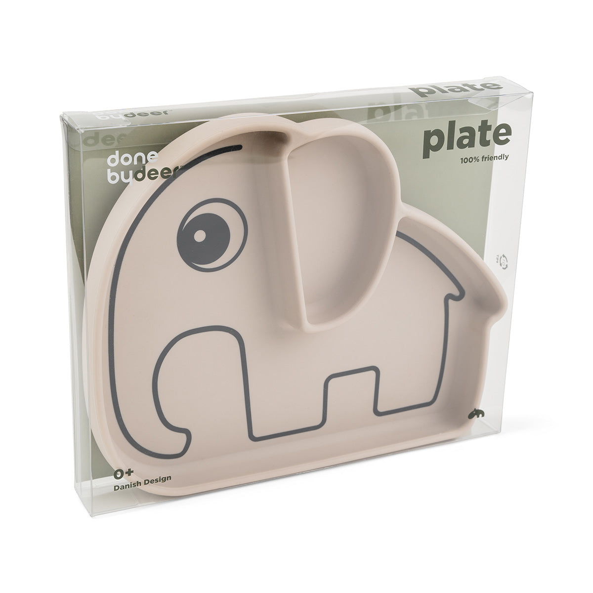 Silikon Stick&Stay Teller Elphee Sand