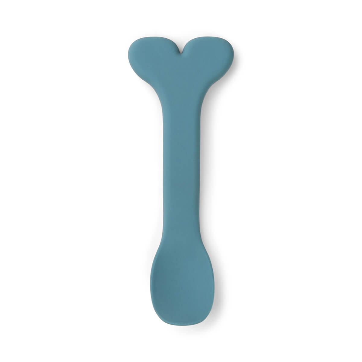 Silikon Stick&Stay Bowl und Babylöffel Wally Blau