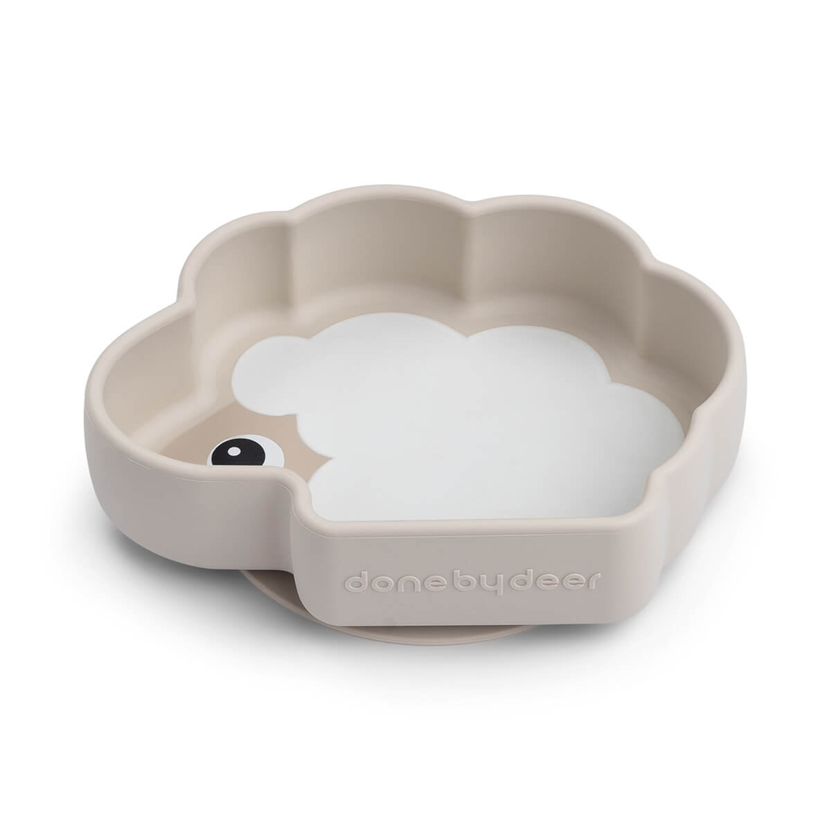 Silikon Stick&Stay Schüssel Sheepy Sand
