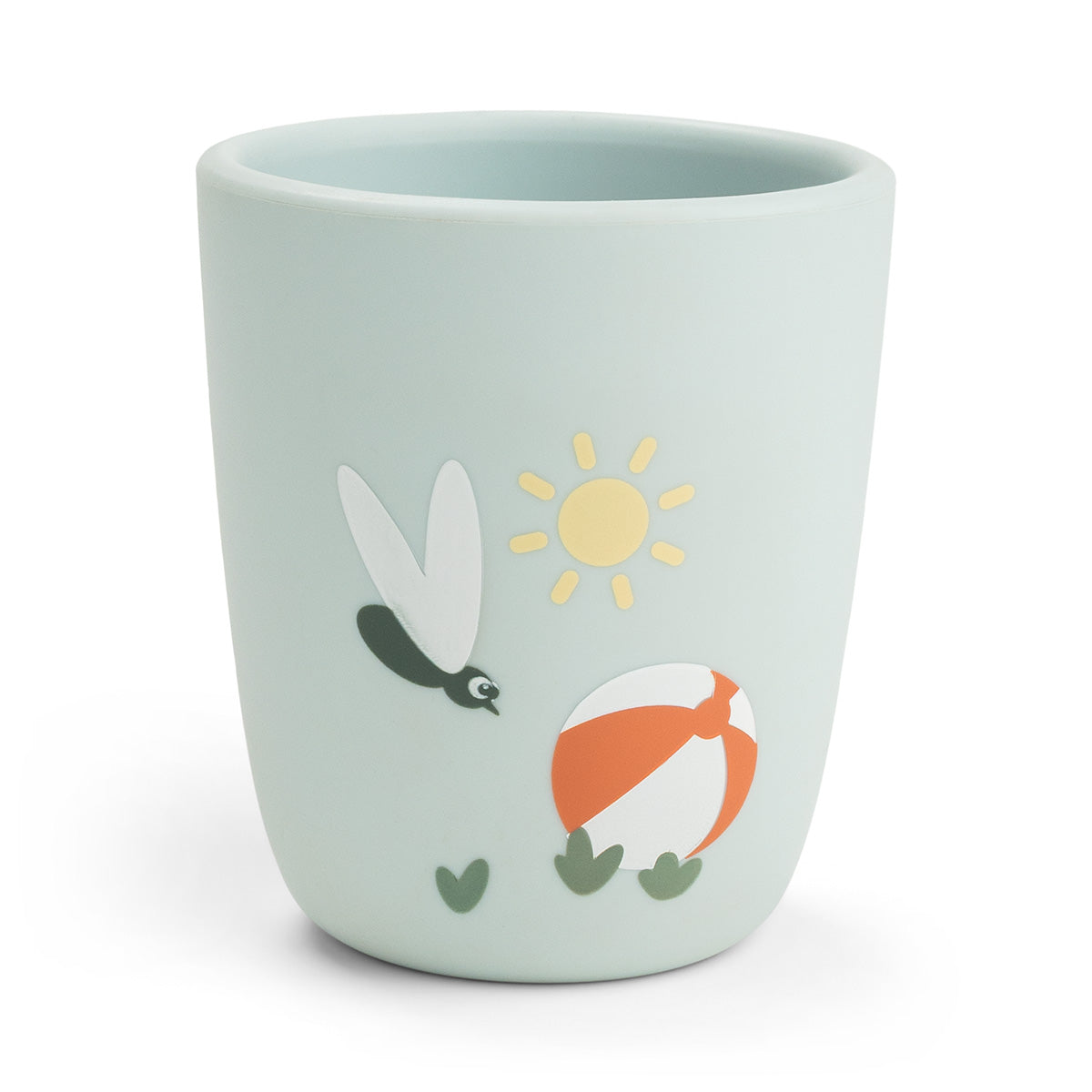 Silicone mini mug Playground Blau
