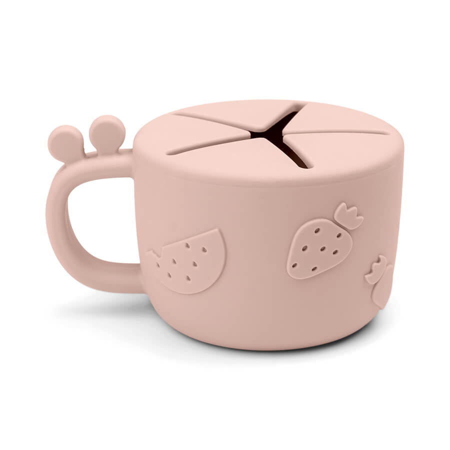 Peekaboo Snackbecher Raffi Rosa