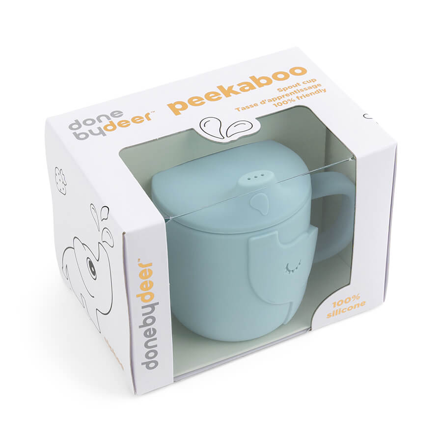 Peekaboo Trinklernbecher Elphee Blau