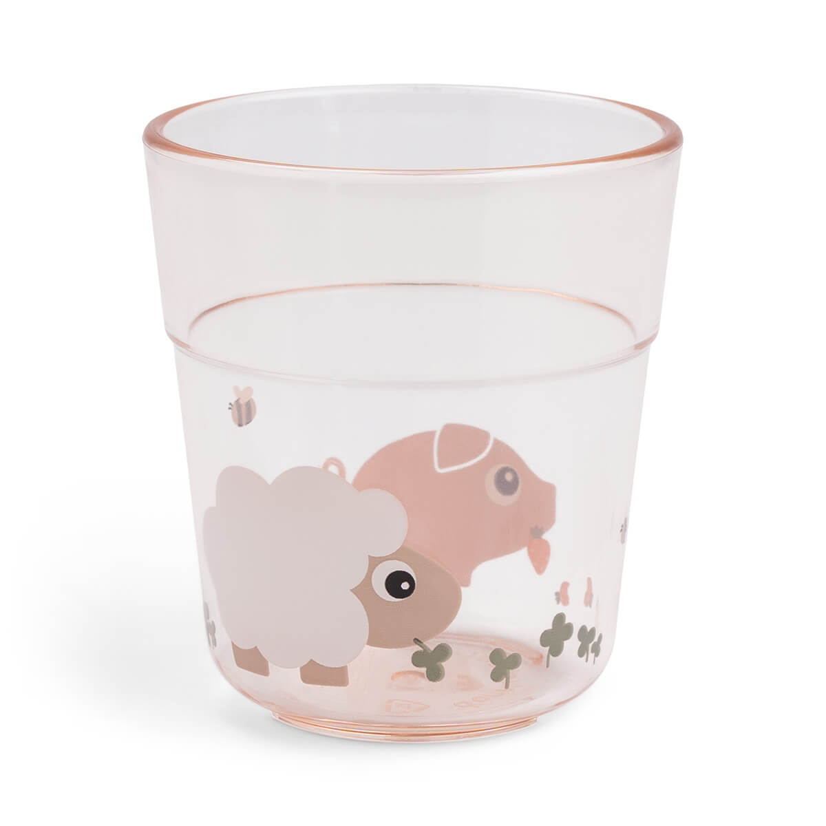 Glas Tiny farm Rosa