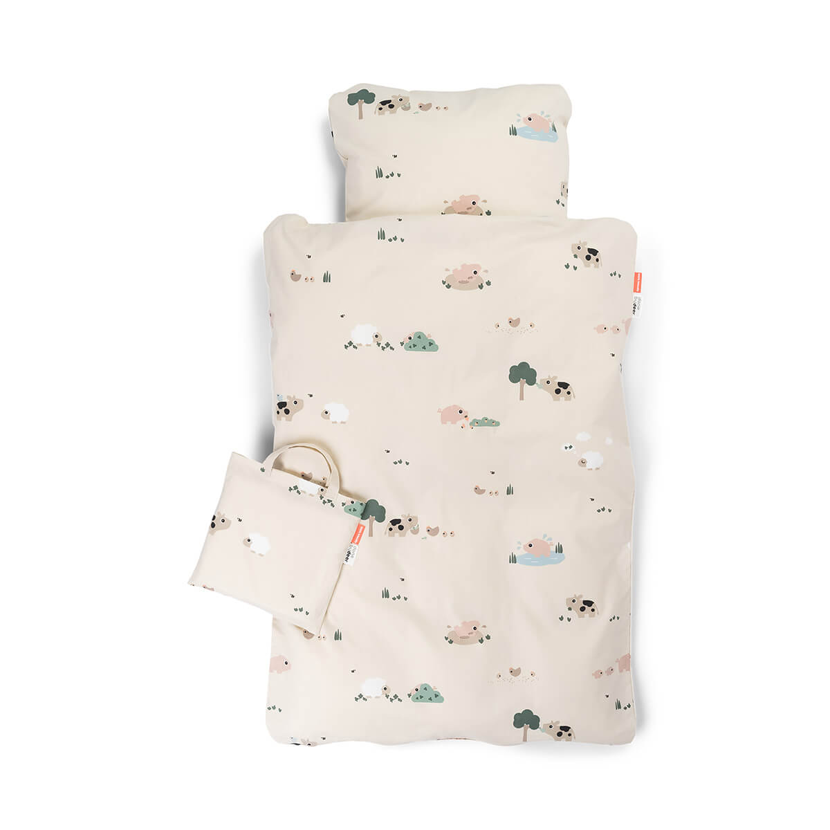 Bettwäsche Junior DK Tiny farm Sand