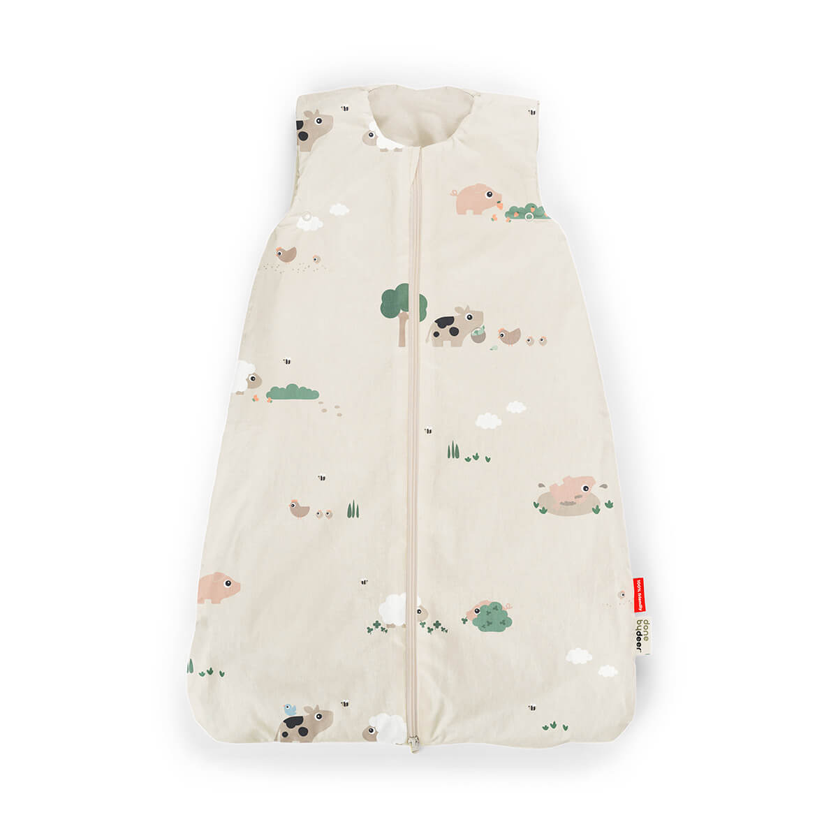 Baby Schlafsack TOG 2.5 Tiny farm Sand70 cm