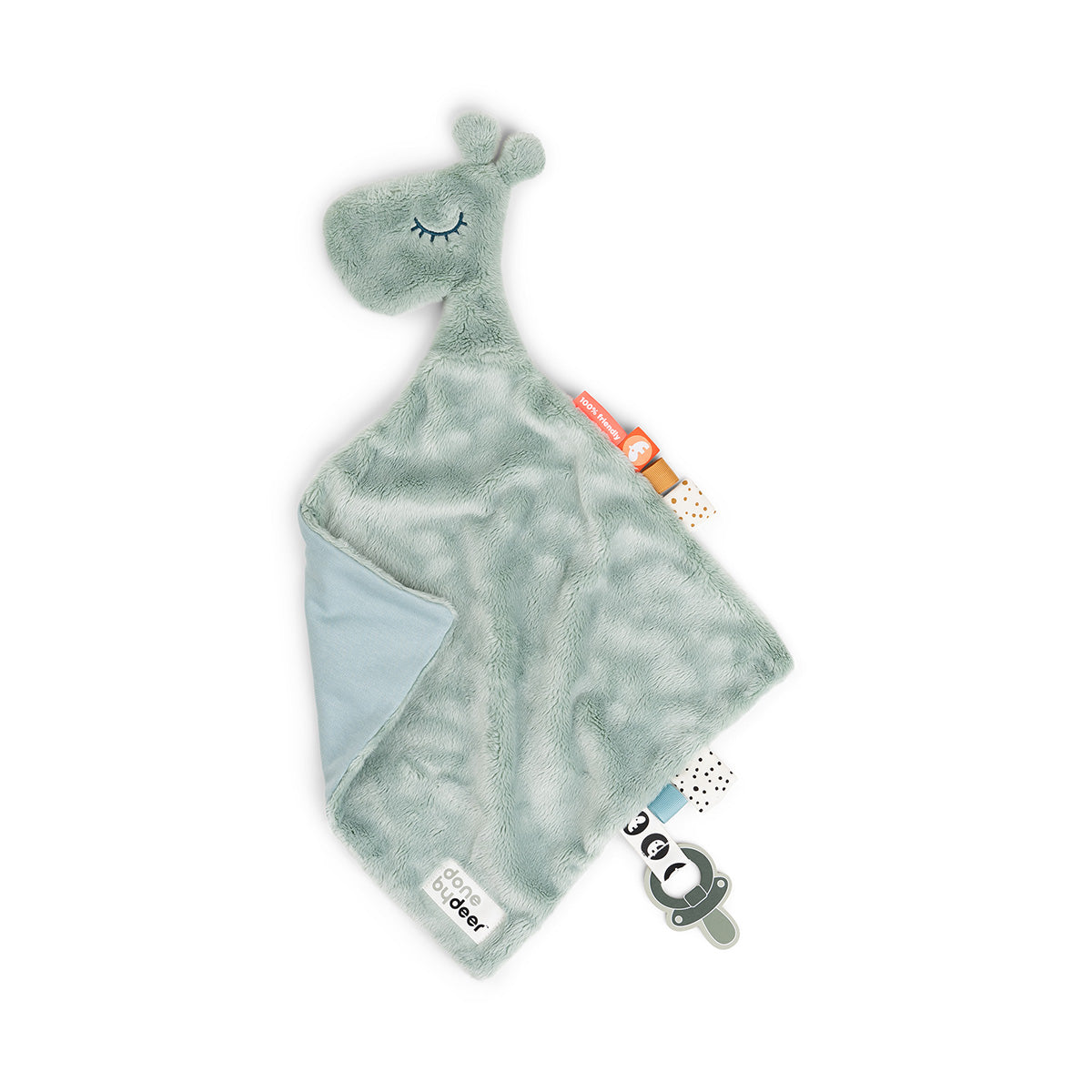 Baby-Kuscheltuch Raffi Blau