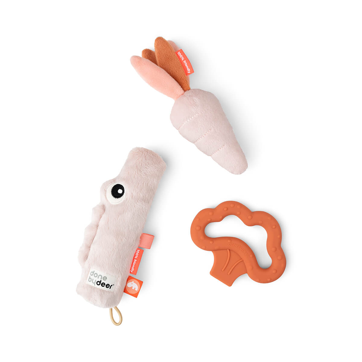Sensorik-Spielset 3 Teile Croco Rosa