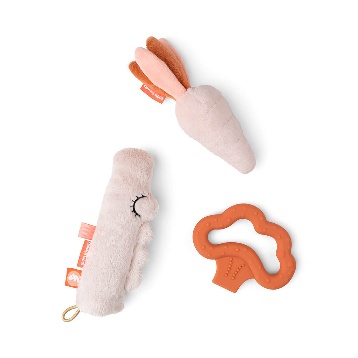 Sensorik-Spielset 3 Teile Croco Rosa