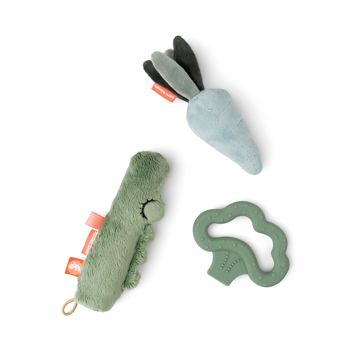 Sensorik-Spielset 3 Teile Croco Grün