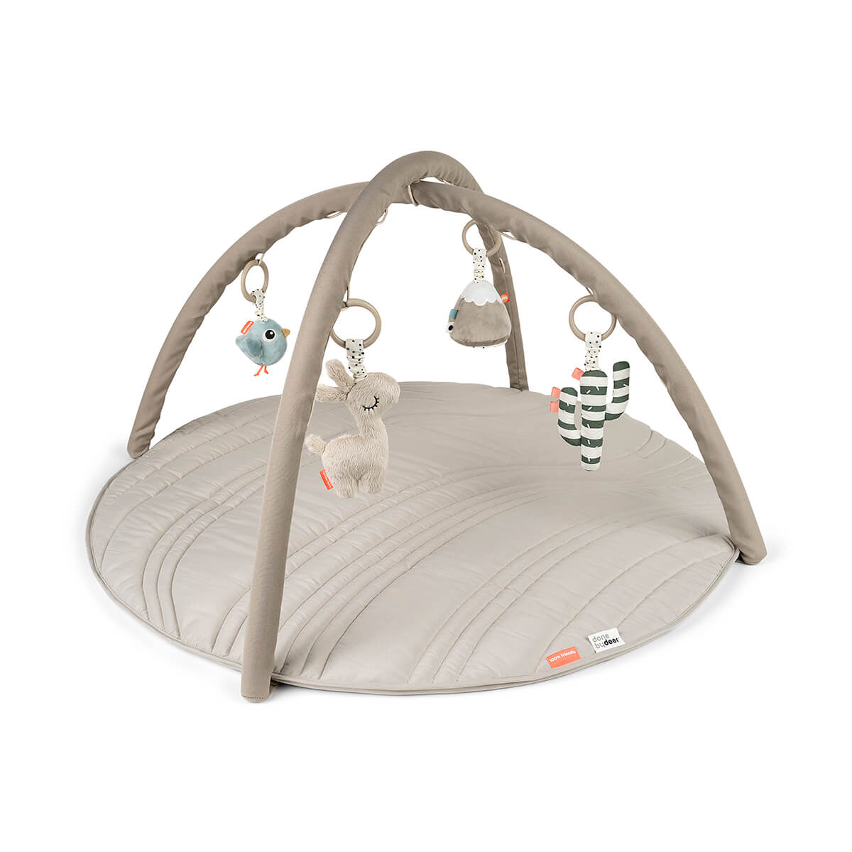 Spielbogen mit Krabbeldecke Lalee Sand