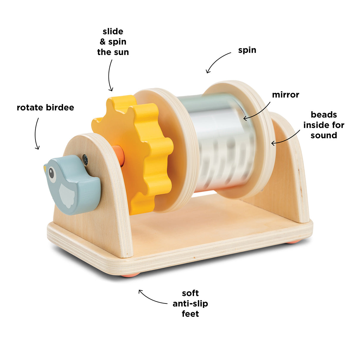 Activity-Rolle Birdee Farbmix