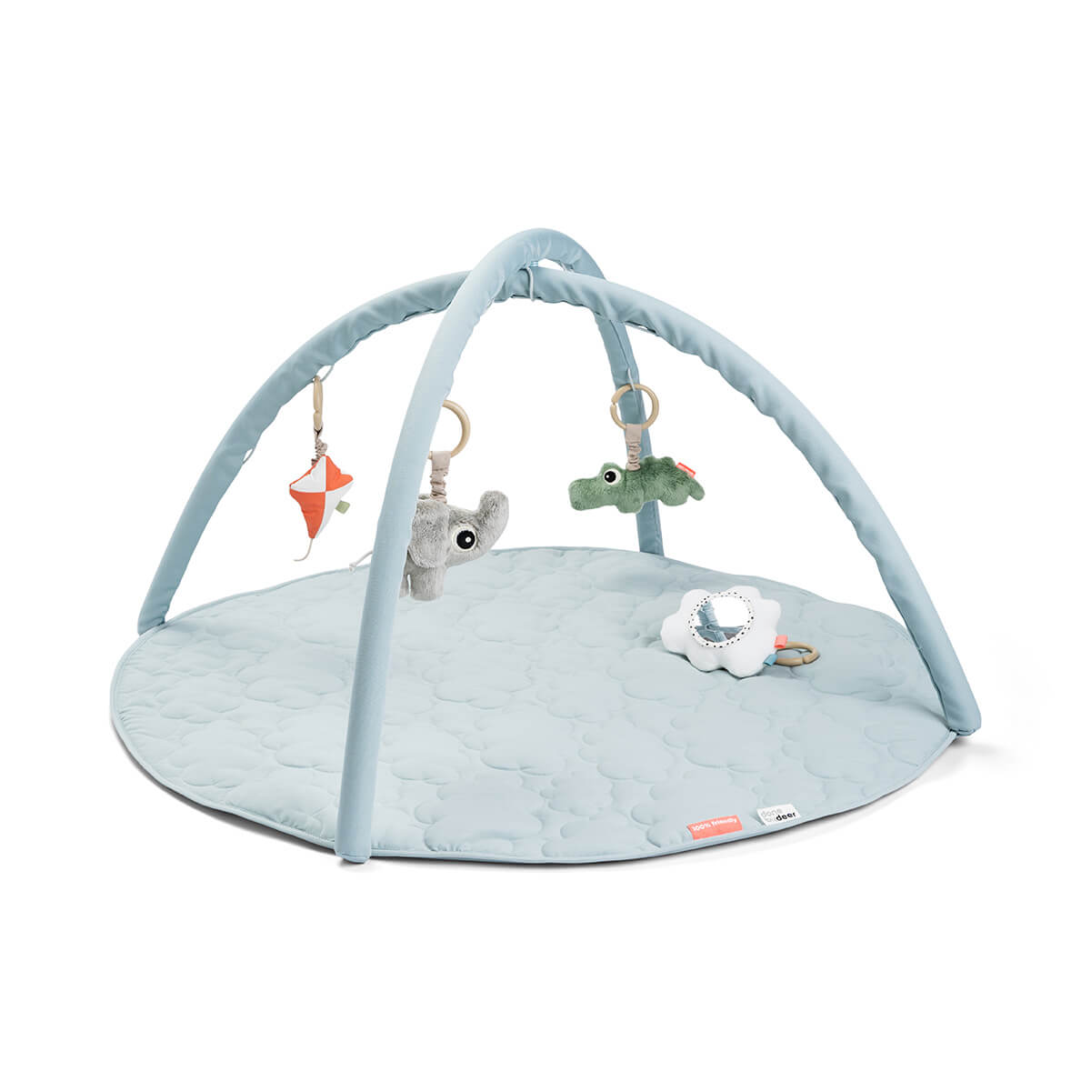 Spielbogen mit Krabbeldecke Playground Blau