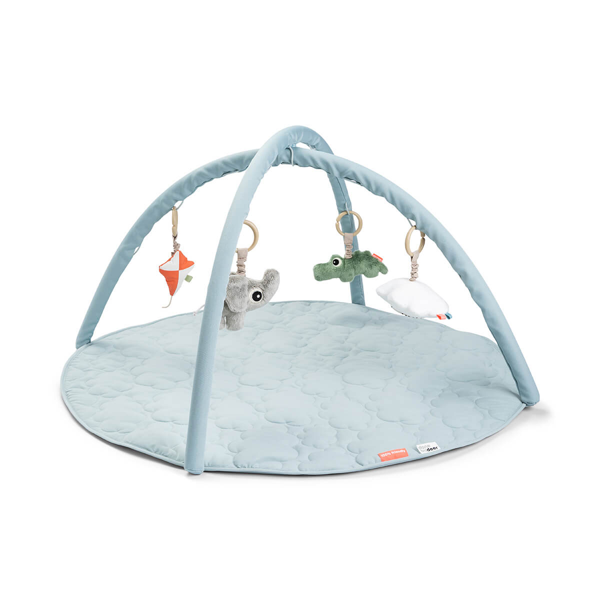 Spielbogen mit Krabbeldecke Playground Blau