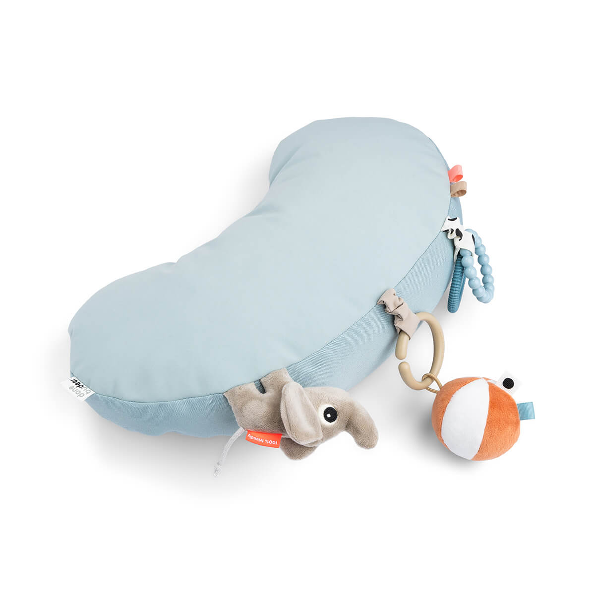 Tummy time Spielkissen Playground Blau