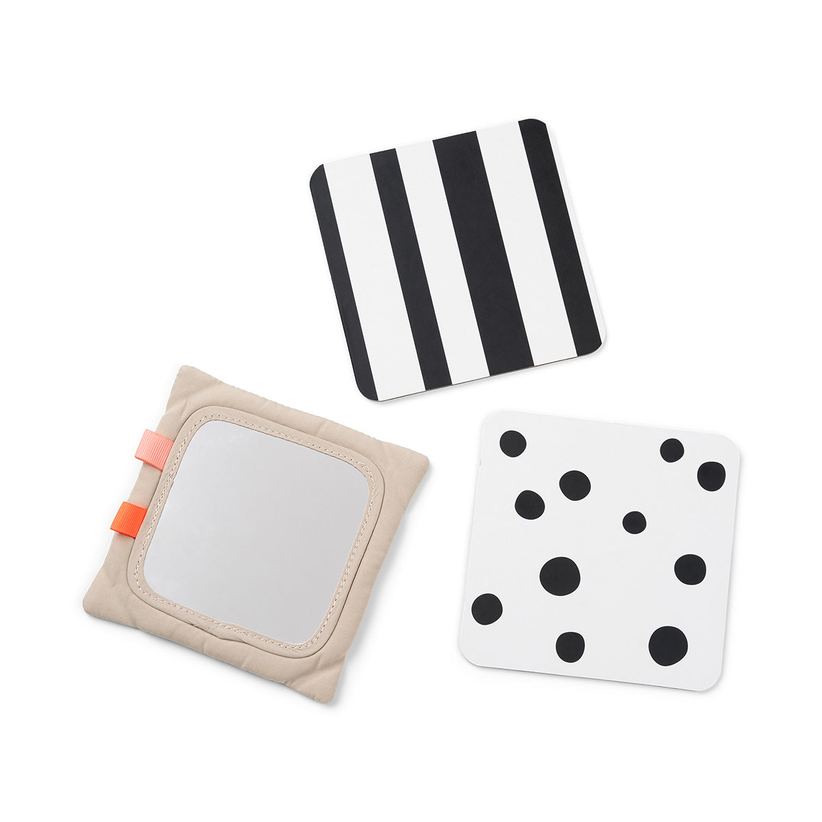 Baby Kontrastkartenhalter Deer friends Sand