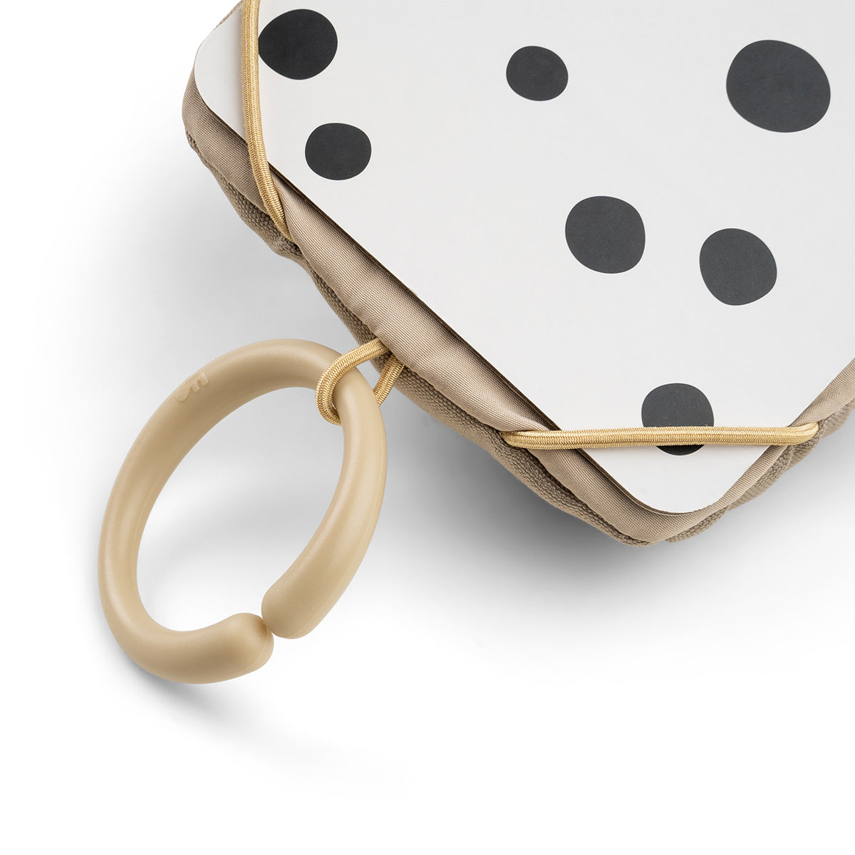 Baby Kontrastkartenhalter Deer friends Sand