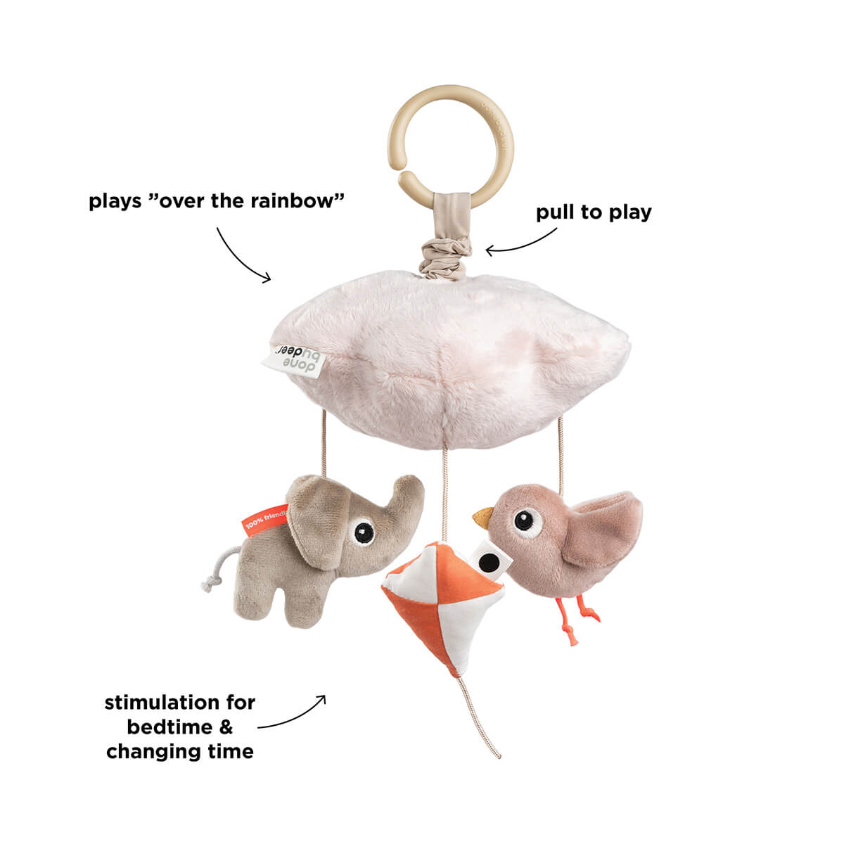 Musik-Mobile Playground Rosa