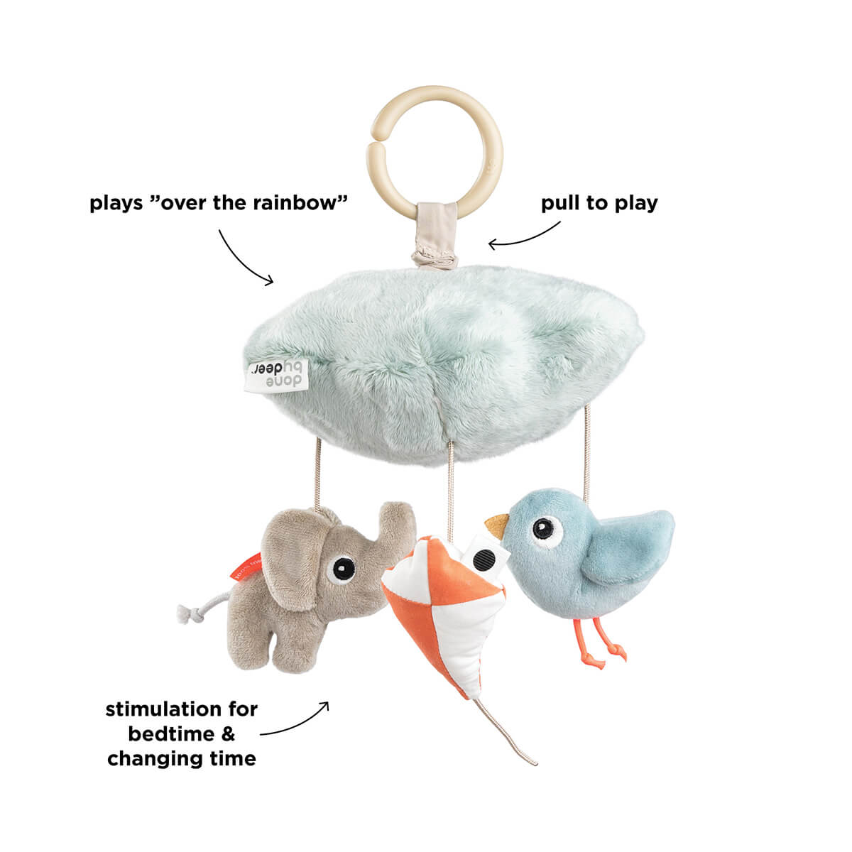 Musik-Mobile Playground Blau