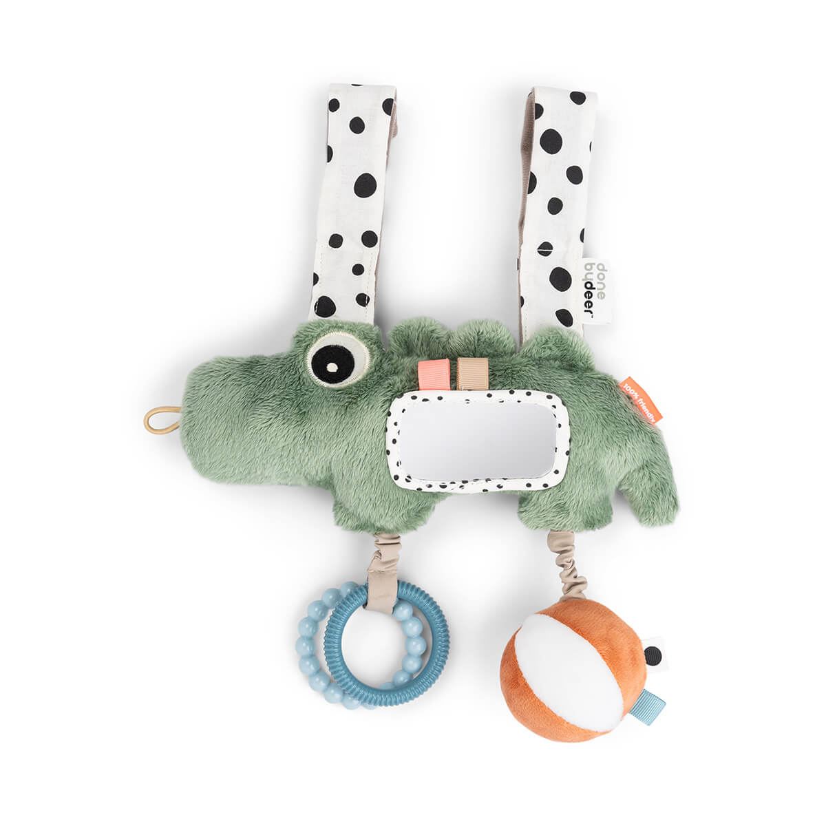 Hängespielzeug Croco Grün