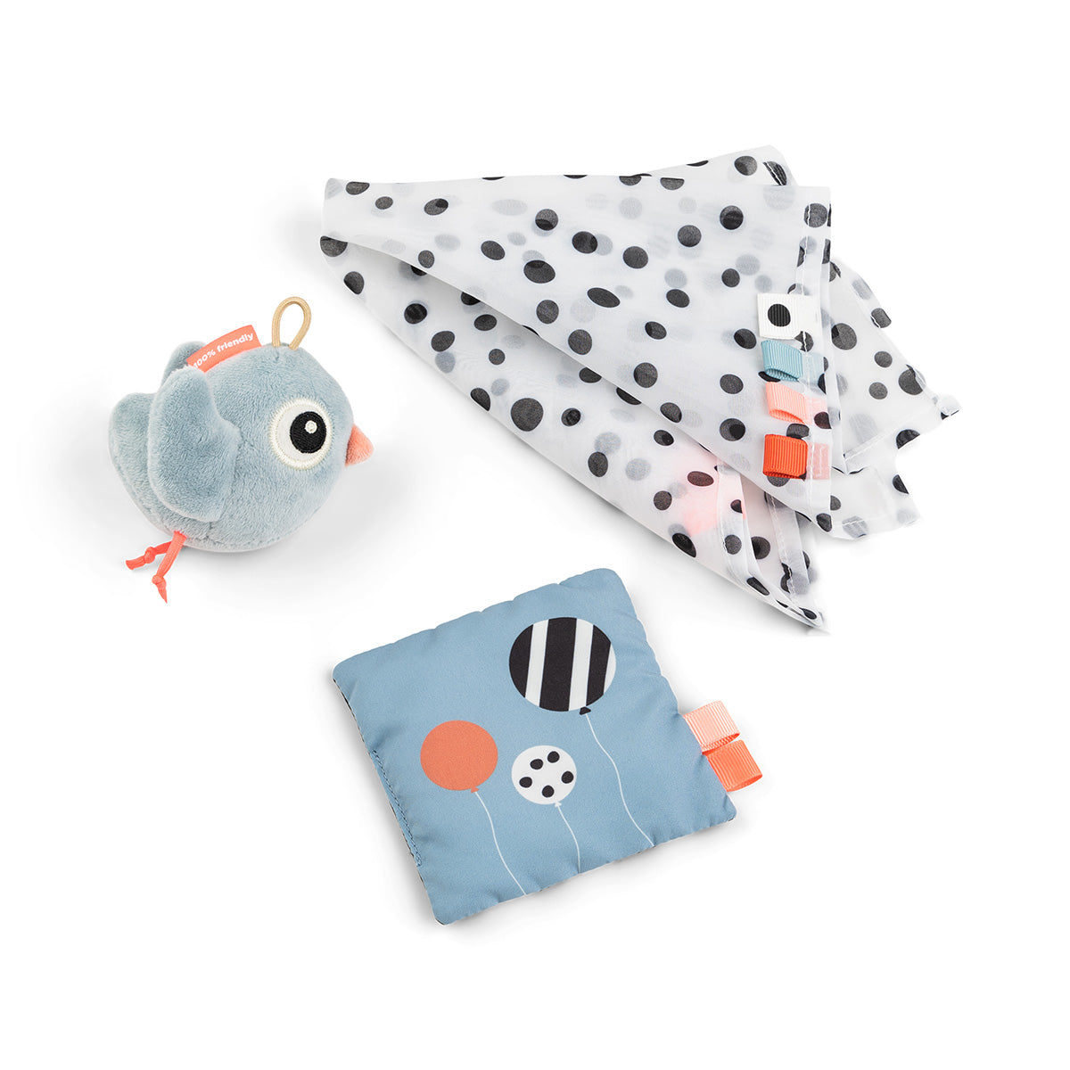Sensorik-Spielzeugset Birdee Blau