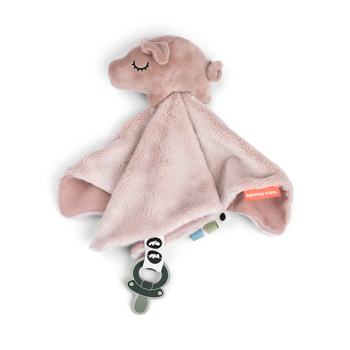 Baby-Kuscheltuch Pigee Rosa