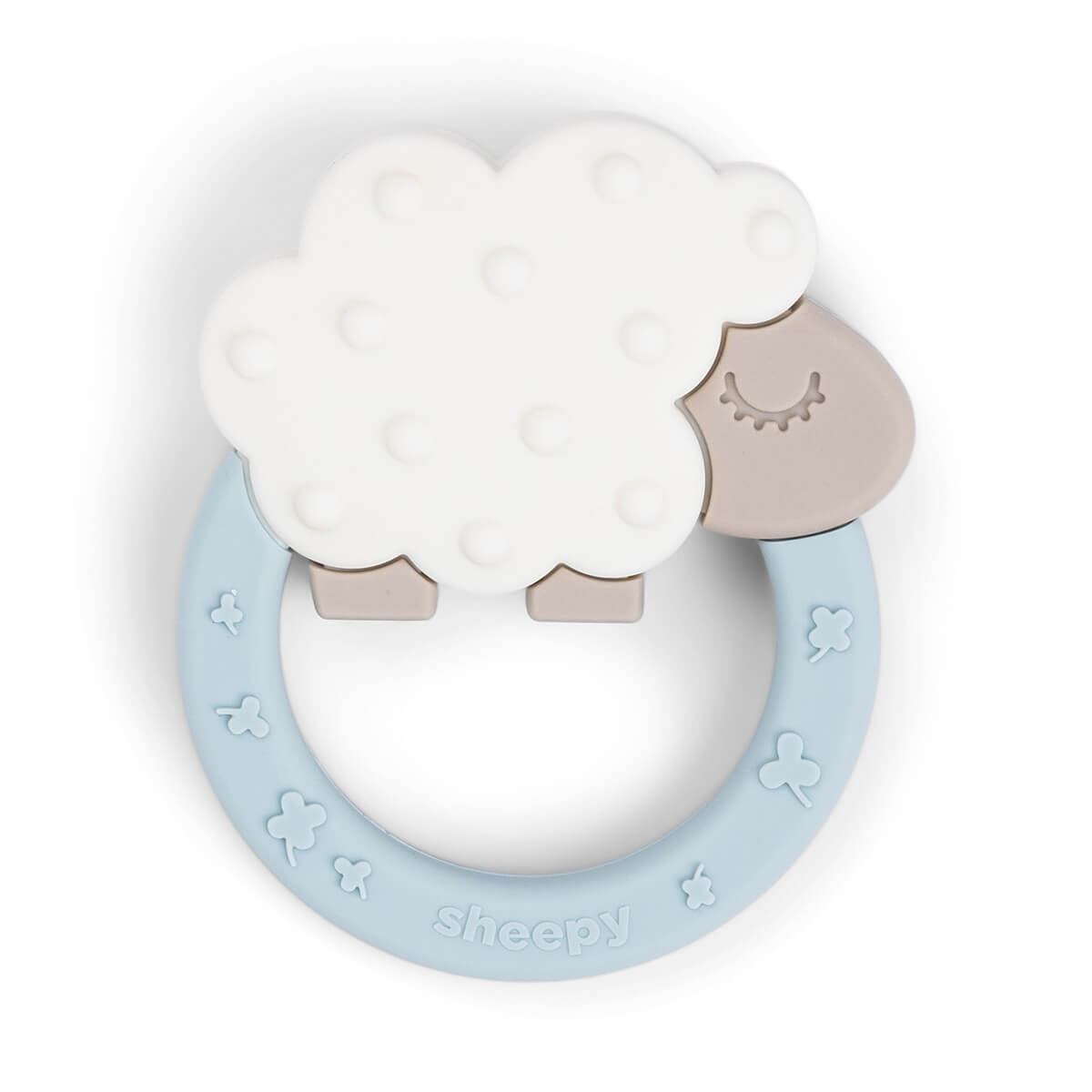 Beißring Sheepy Blau