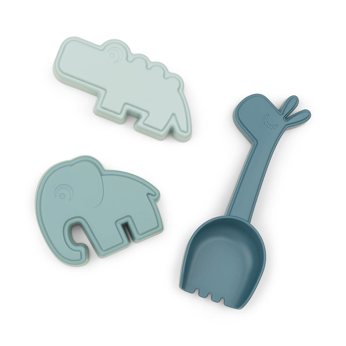 Sandspielzeug-Set 3-Stck. Deer friends Blau