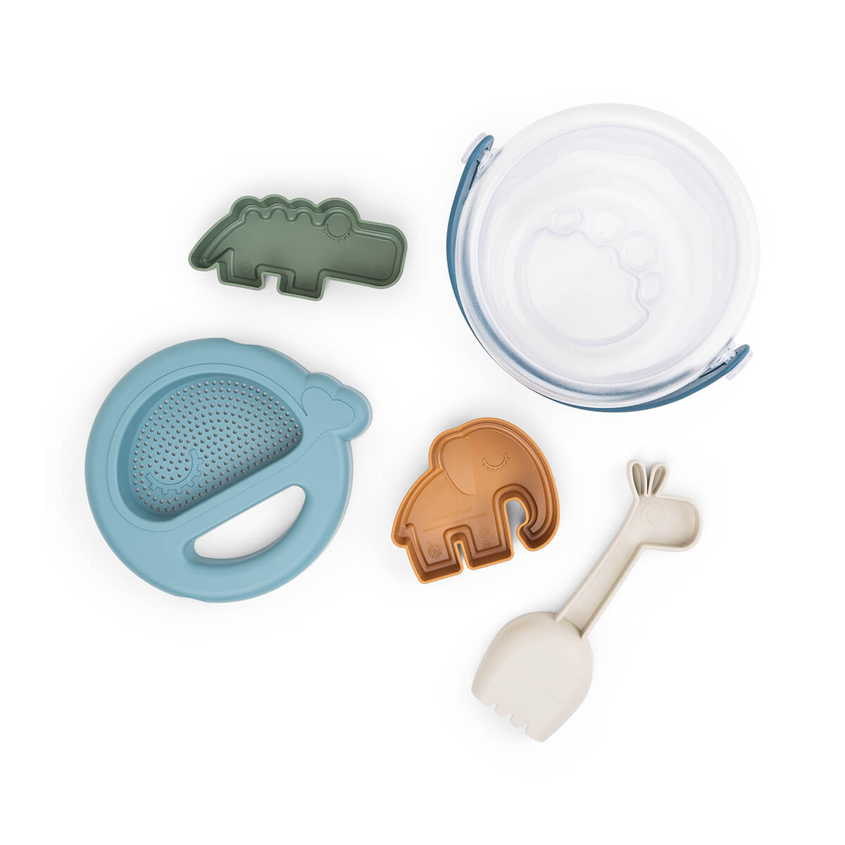 Sandspielzeug-Set 5-Stck. Deer friends Blaue Mix