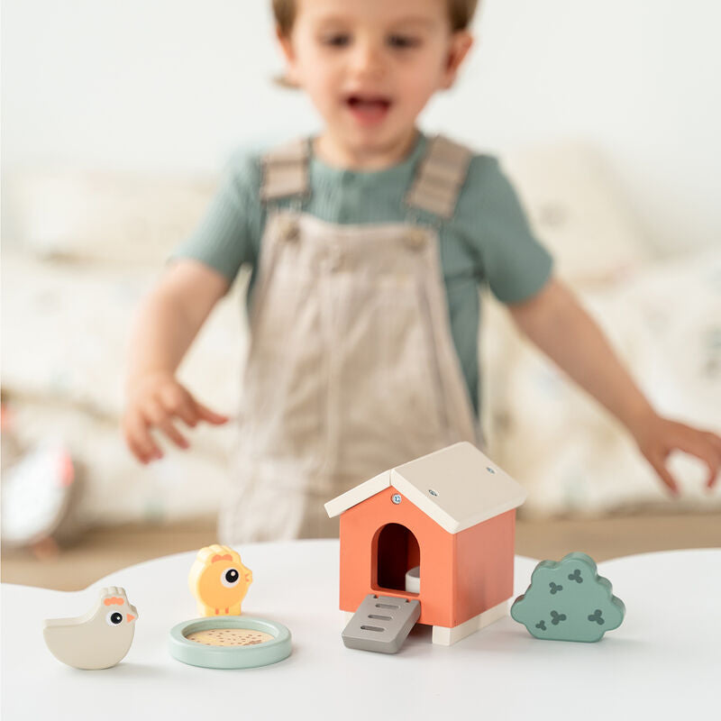 Tiny Farm Spielset Clucky Colour Mix