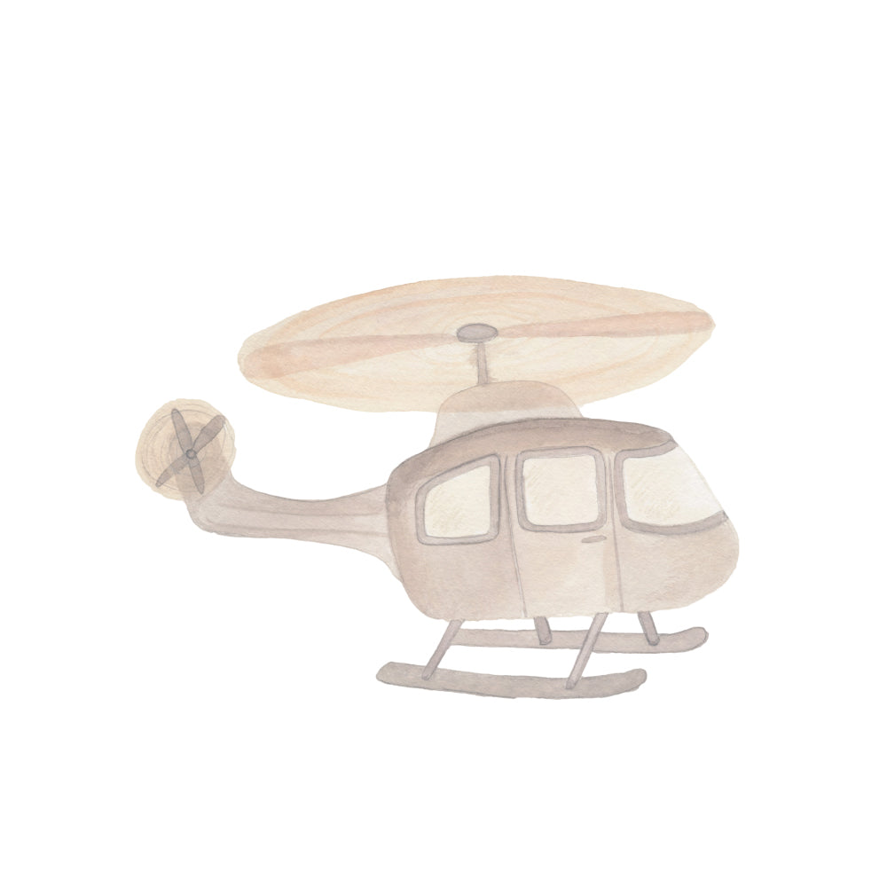 Wandsticker Helikopter